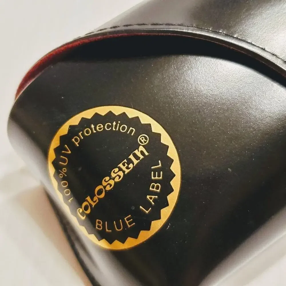 Colossein Semisoft black sunglasses eyeglasses case